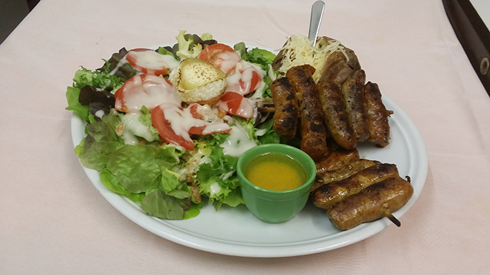 Pollo loco, escalope de poulet à la cubaine